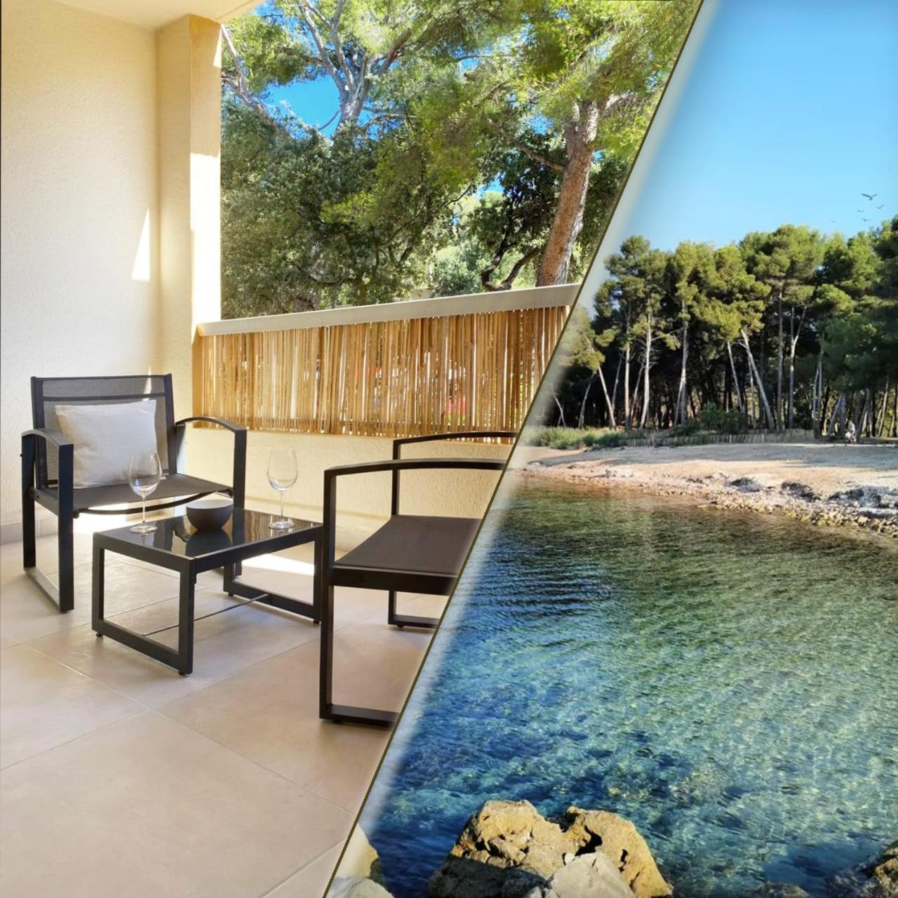 Studio Renove, 5Mn Plage, Terrasse, Clim, Velos 생 망드리에 쉬르 메르 외부 사진
