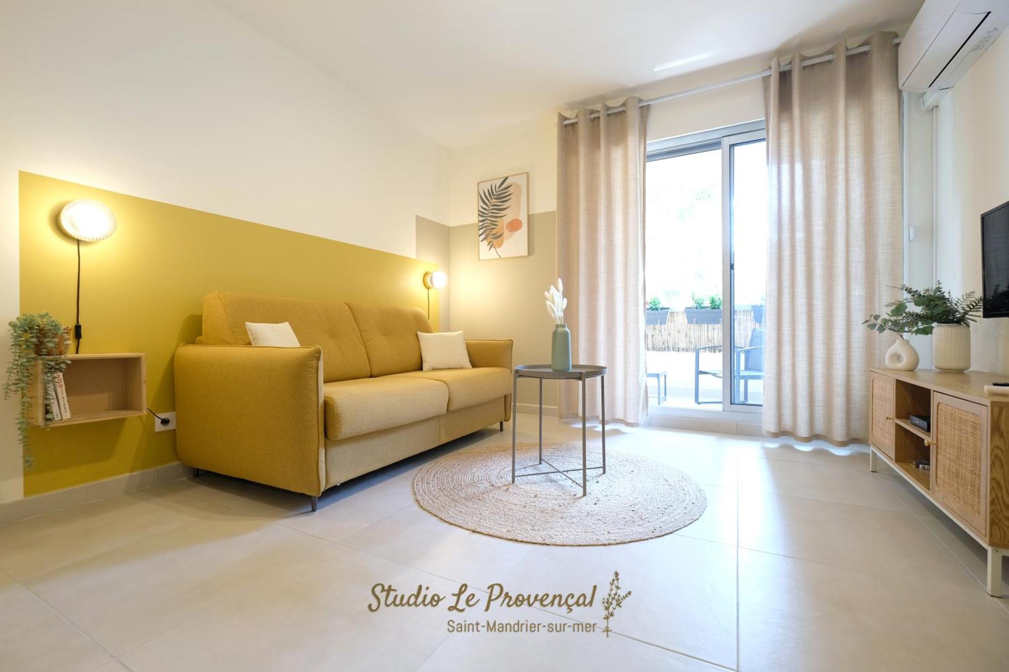 Studio Renove, 5Mn Plage, Terrasse, Clim, Velos 생 망드리에 쉬르 메르 외부 사진