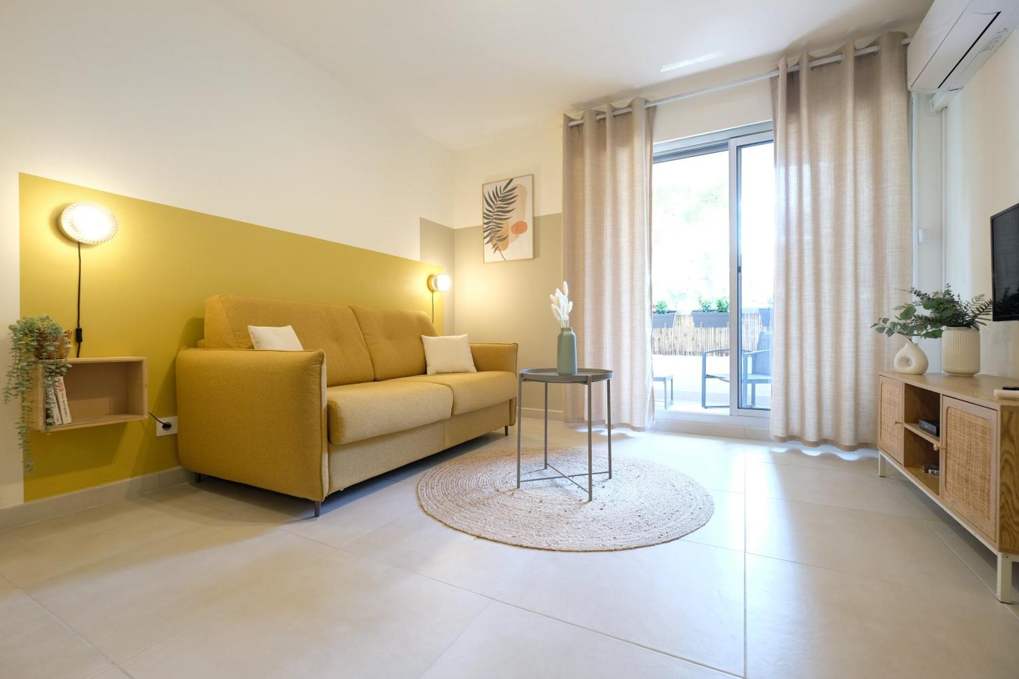 Studio Renove, 5Mn Plage, Terrasse, Clim, Velos 생 망드리에 쉬르 메르 외부 사진
